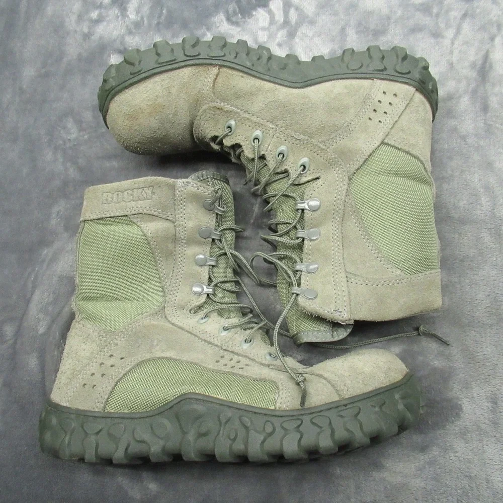 Rocky S2V Boots Mens 9M Green Enhanced Jungle‎ Puncture Resistant C027 Steel Toe